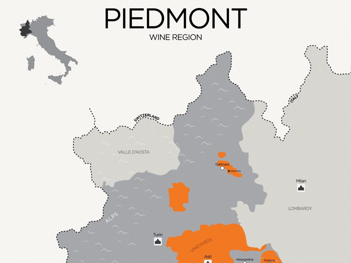 la carte de milan et les villes alentours