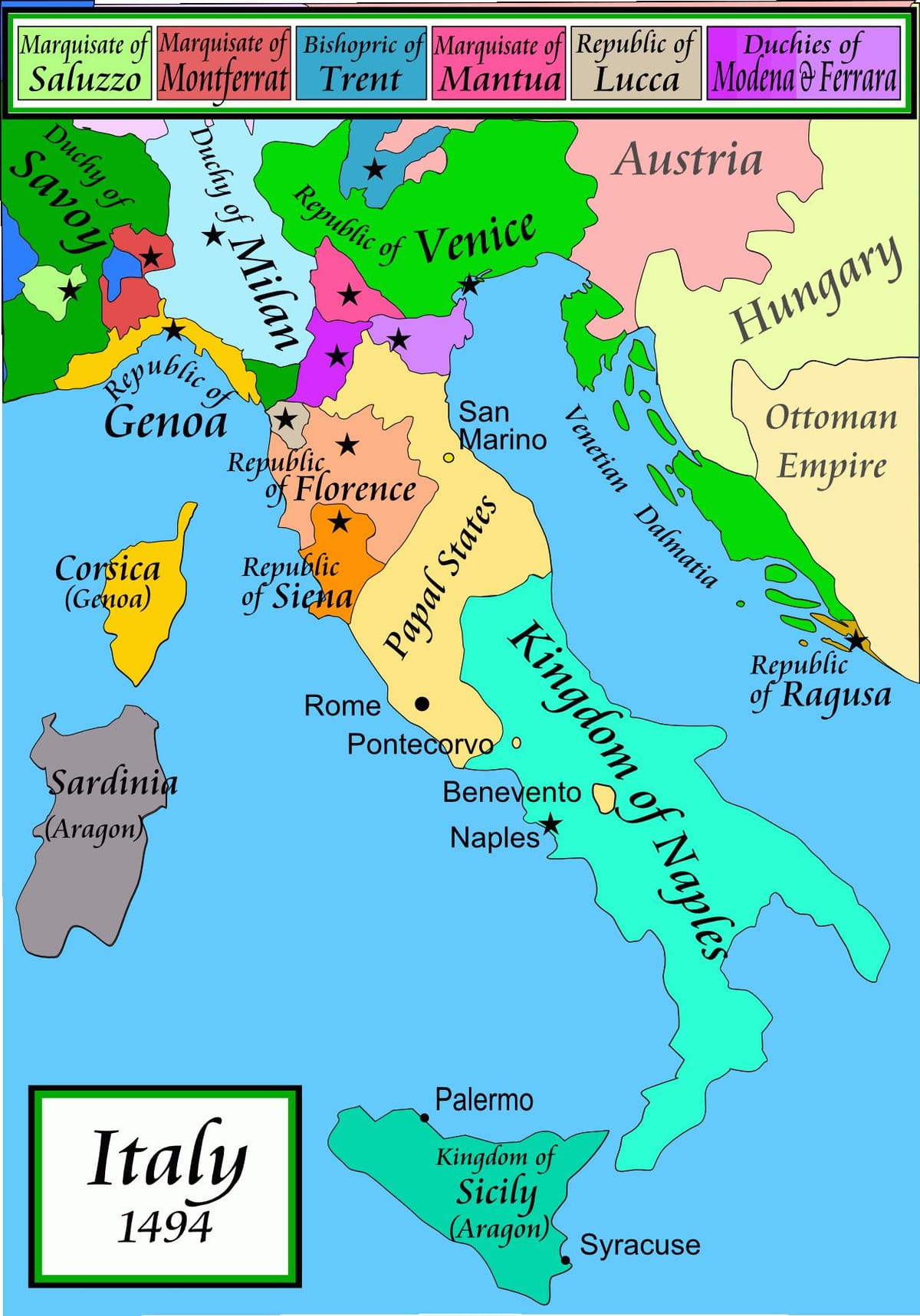 carte du duché