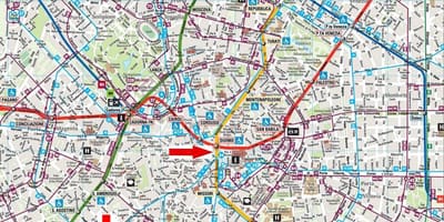 Milan navigli carte
